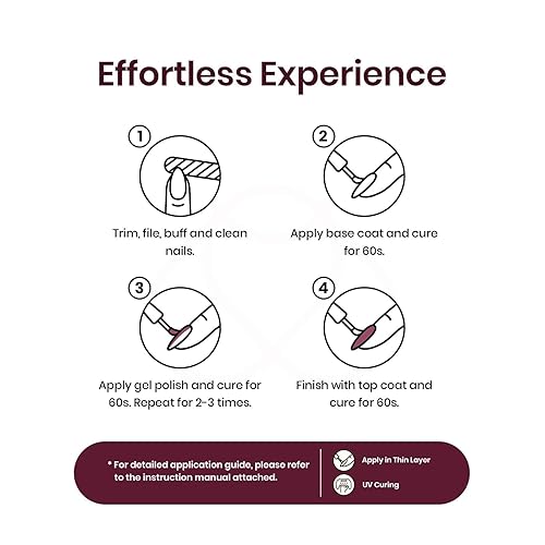 Miniatura 294 de Beetles - Esmalte de uñas en gel de 0.5 onzas fluidas (15ml), curado con lámpara LED, extracción por remojo, para arte de uñas, estética