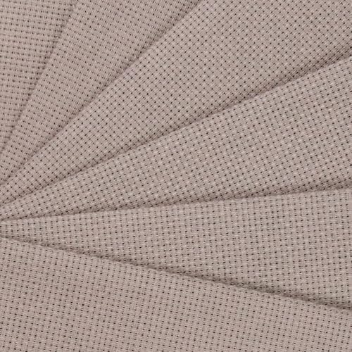 Image of KCS 4 /6 pc of 12 inch x 18 inch 30cmx45cm 16CT Counted Cotton Aida Cloth Cross Stitch Fabric (Coffee, 6 pc)