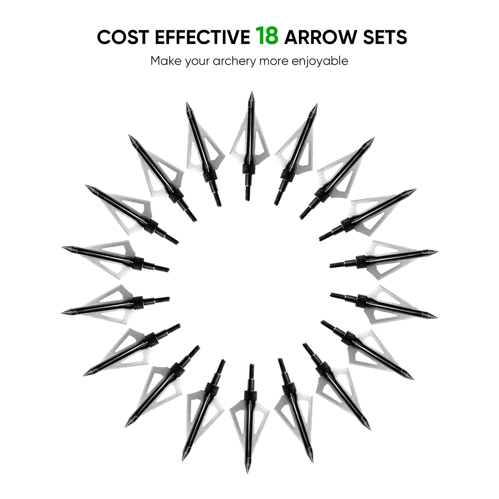 QAD Exodus Broadheads Full Blade 100 gr. 3 pk.