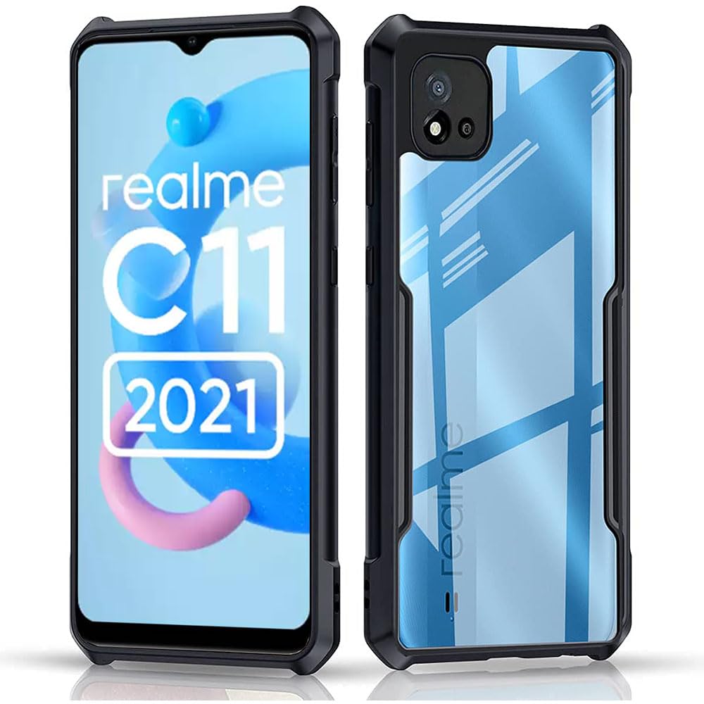 Amazon Brand- Solimo Basic Case for Realme C11 (2021) 4G (Thermoplastic Polyurethane_Black) (B0CSD2V7BX) Amazon Price History, Amazon Price Tracker
