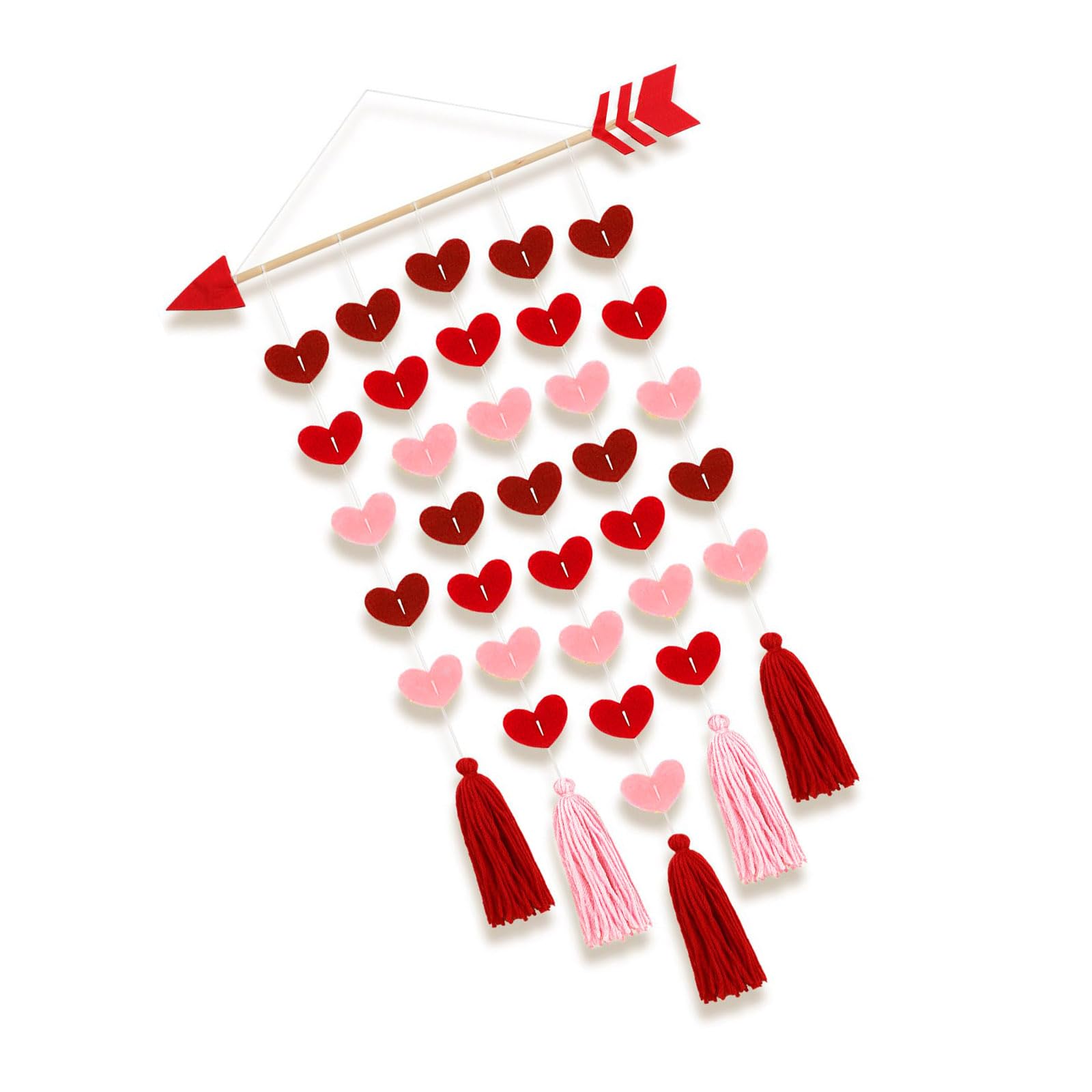Shaped Tassels Decoration Suitable for Indoor Outdoor Parties and Special Occasions Easy Installation Garlands Romantics Hanging Decoration