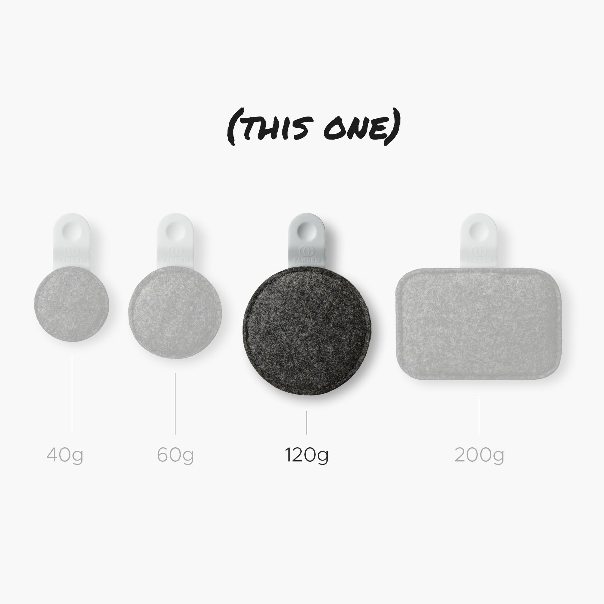 Drops™ By Tandem Drums, Weighted Felt Pod Dampener Effects, Instantly Improves Drum Tone, No Adhesives - Image 2