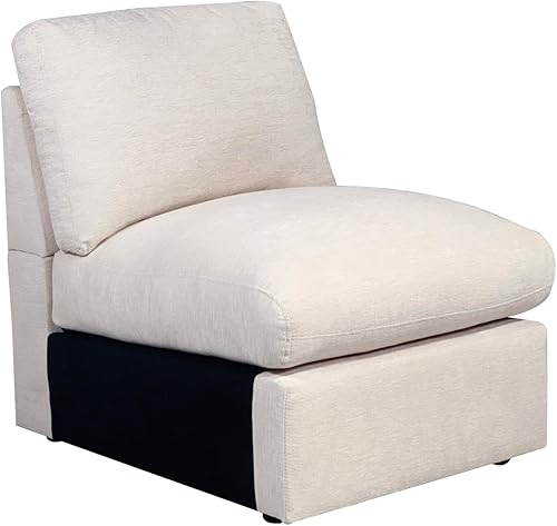 Miniatura 3 de Sofá modular convertible de 146 pulgadas, juego de muebles modulares de sala de estar de 8 asientos con 2 almohadas y otomana, sofás de nube