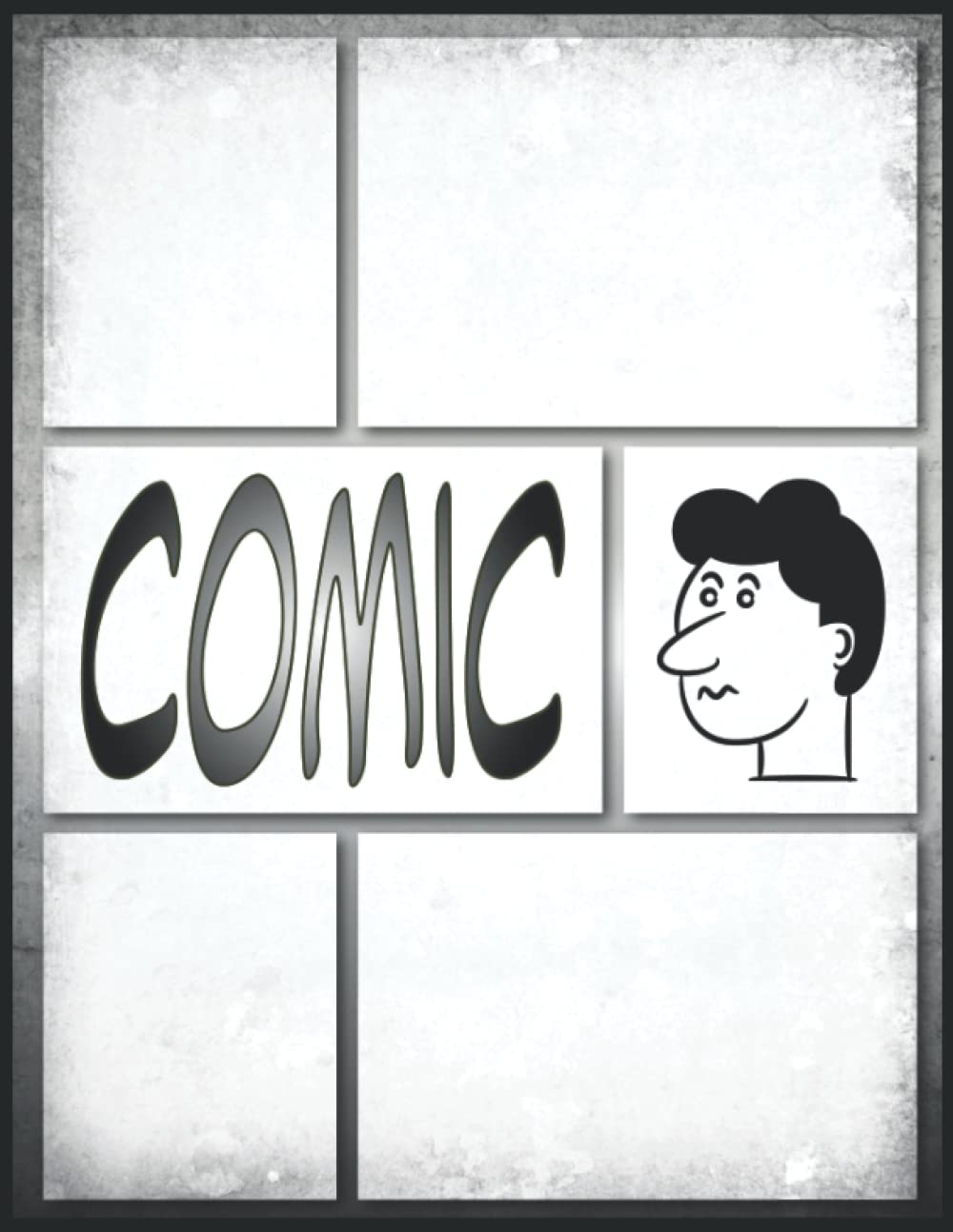 Bloc De Dibujo Cómics A4: 100 Plantillas De Tiras De Dibujos Animados Variantes Para Aprender A Dibujar Y Contar Historias | Ideas Regalos Niños 10 Años
