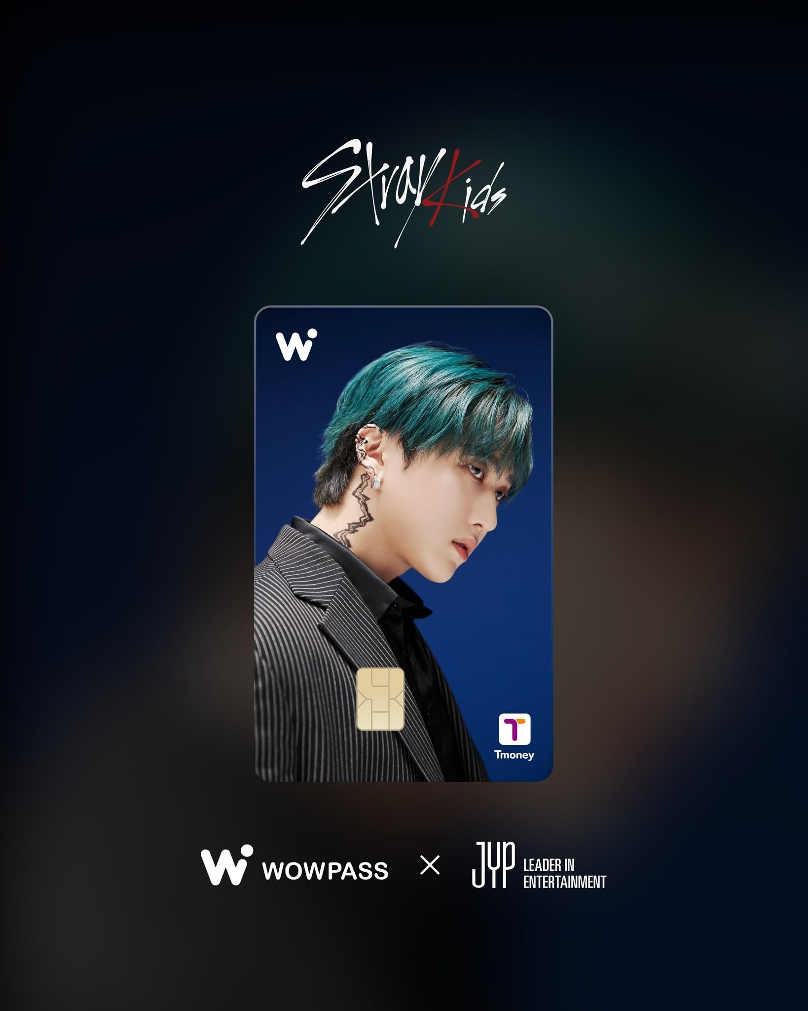 WOWPASS Stray Kids Official SKZ Card – Limited Edition (CHANGBIN