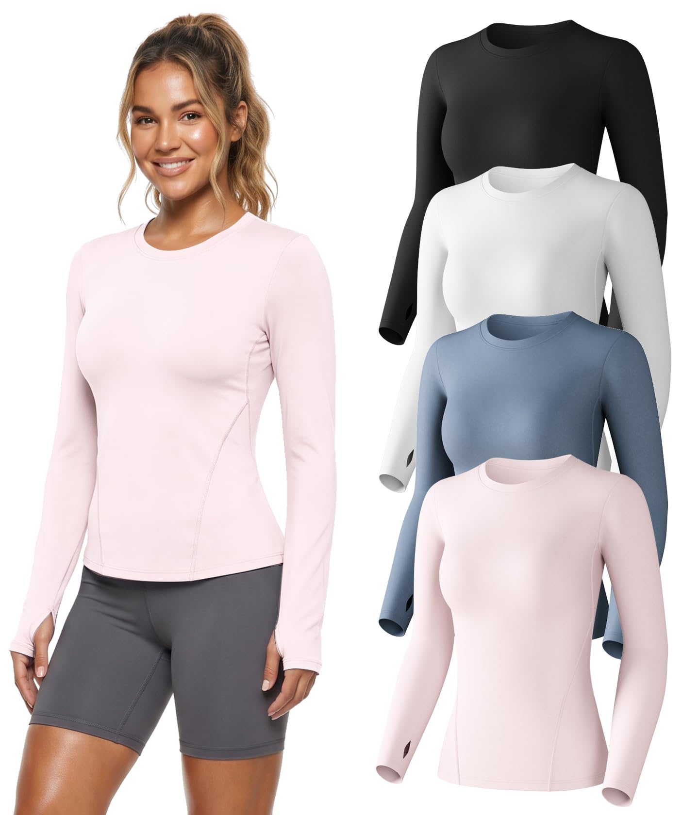 CL convallaria Women's Long Sleeve Compression Sun Shirt