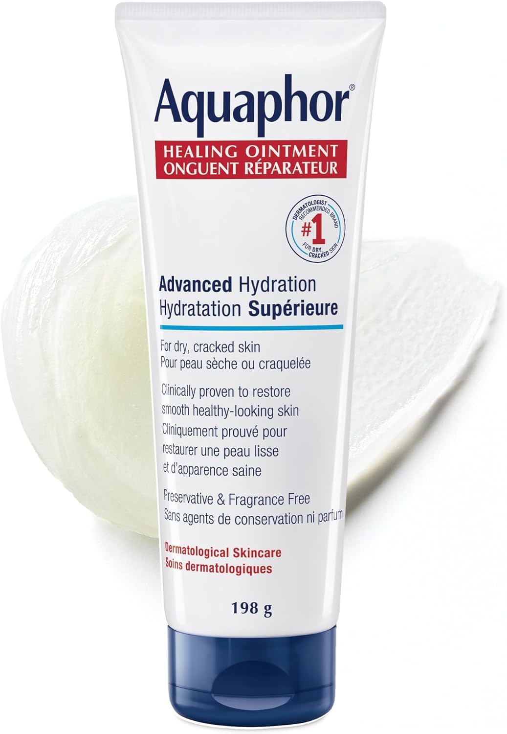 Aquaphor Healing Ointment offers a versatile solution for dry, cracked, and irritated skin.