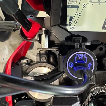 Accessory Kit w/Harness Compatible for Honda CRF300L / CRF300LS / CRF300L Rally (2021-current)