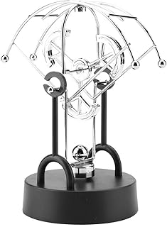 zjchao Electronic Shake Wiggle Device, Perpetual Motion Swinging Electronic Perpetual Motion Desk Toy for Office Desk Decor (B103)