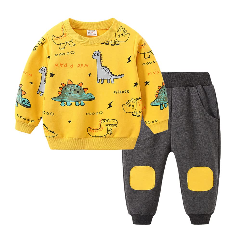 FedMois Completino Tuta Bambini Ragazzi Felpa e Pantaloni Lunghi