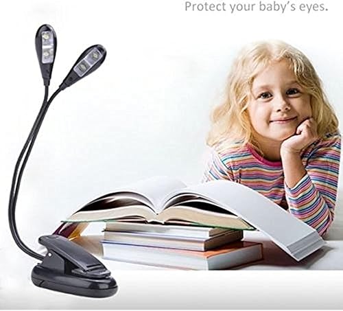 Miniatura 6 de Luz de soporte de música, luz LED de lectura de libros, luz USB y funciona con baterías/luces portátiles para piano de viaje, lector electrónico y