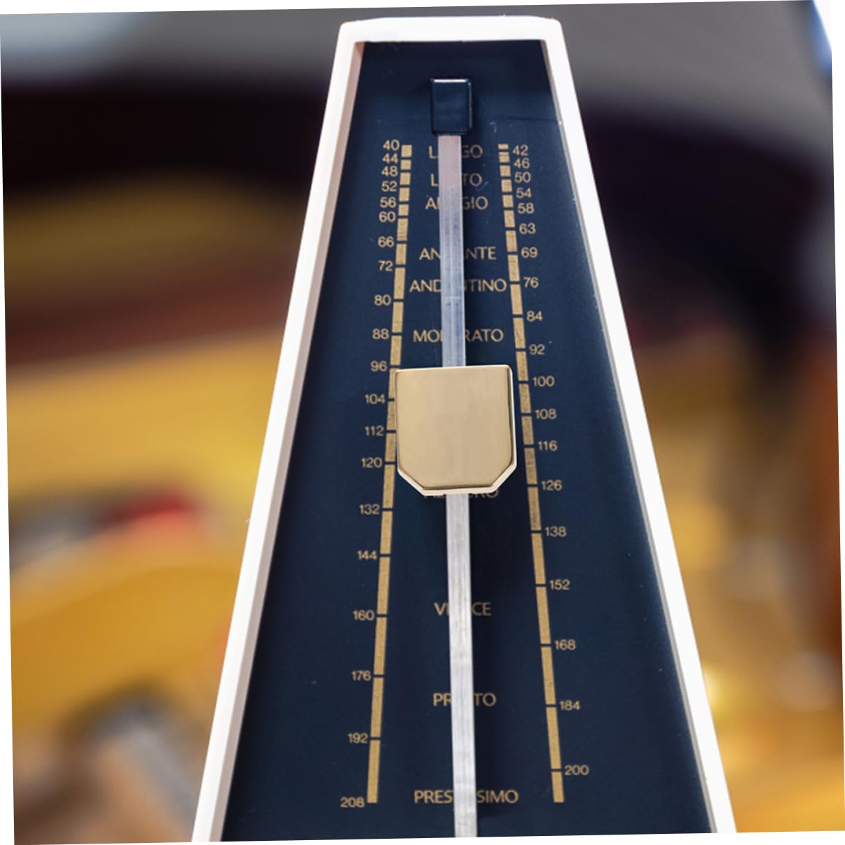 HEMOTON Metronome Metal Part Replacement 2pcs Mechanical Metronome Block for Universal