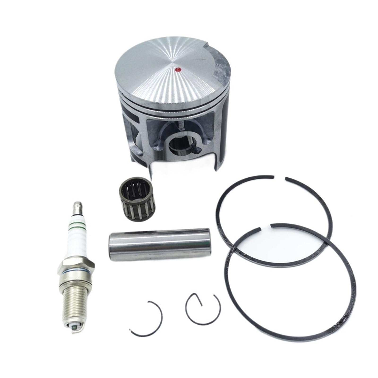 Kit pistone Kit Fasce Elastiche pistone Adatto per Yamaha Blaster 200 YFS200 1988-2006, alesaggio 66 mm, Parti Motore per Motocicletta. Kit pistone Cilindro