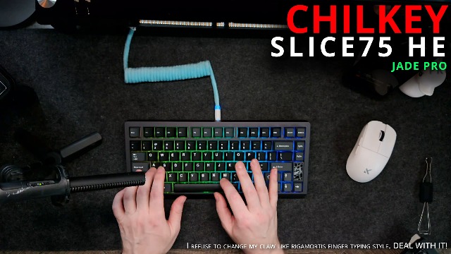 ⭐︎Kelley⭐︎ Amazon.com: Chilkey Slice75 HE Gaming Keyboard: 75% Percent