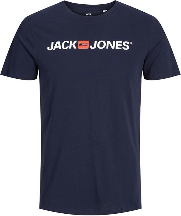 JACK & JONES Men's Jjecorp Logo tee SS Crew Neck Noos PS T-Shirt, 3XL