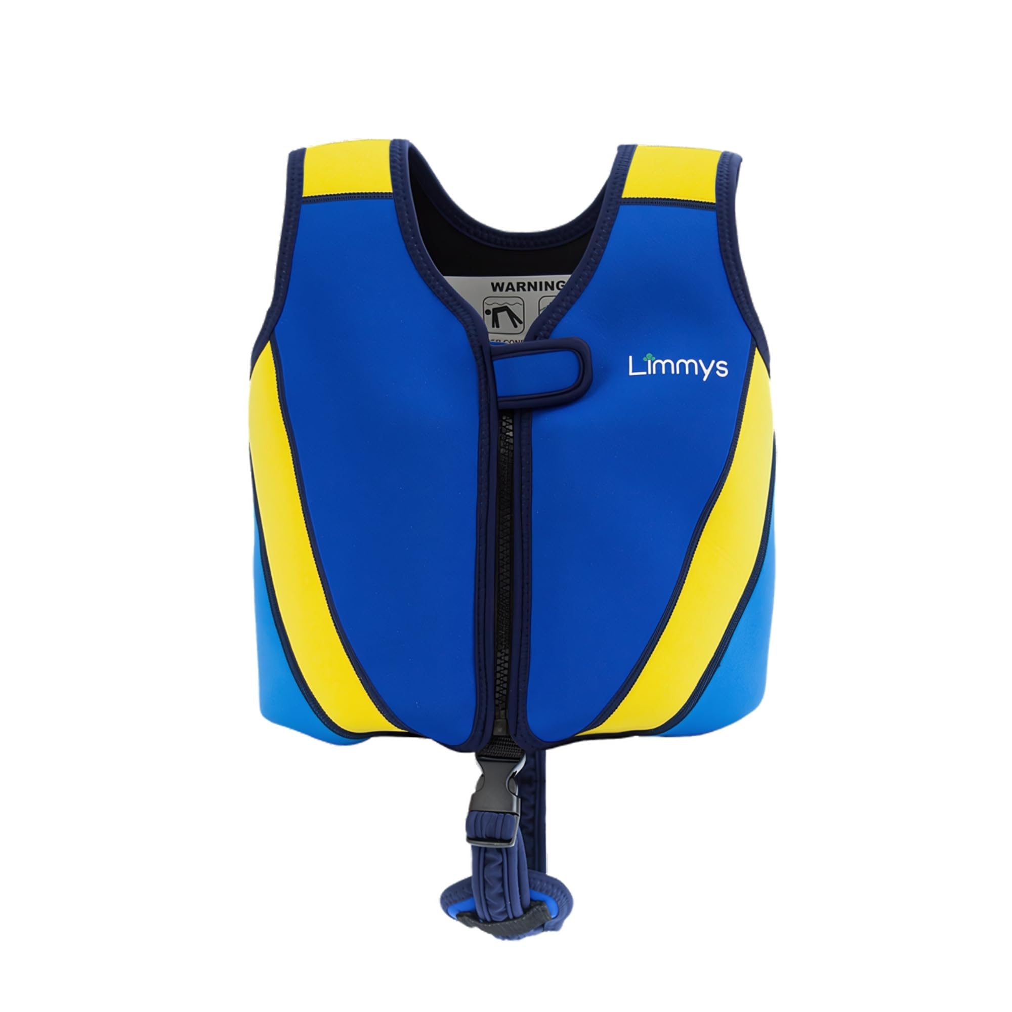 Limmys Premium Kids Swim Vest - Toddler Swim Jacket and Buoyancy Swimming Aid - Modern Design Swimming Vest for Boys, Girls and Babies - Drawstring Bag Included