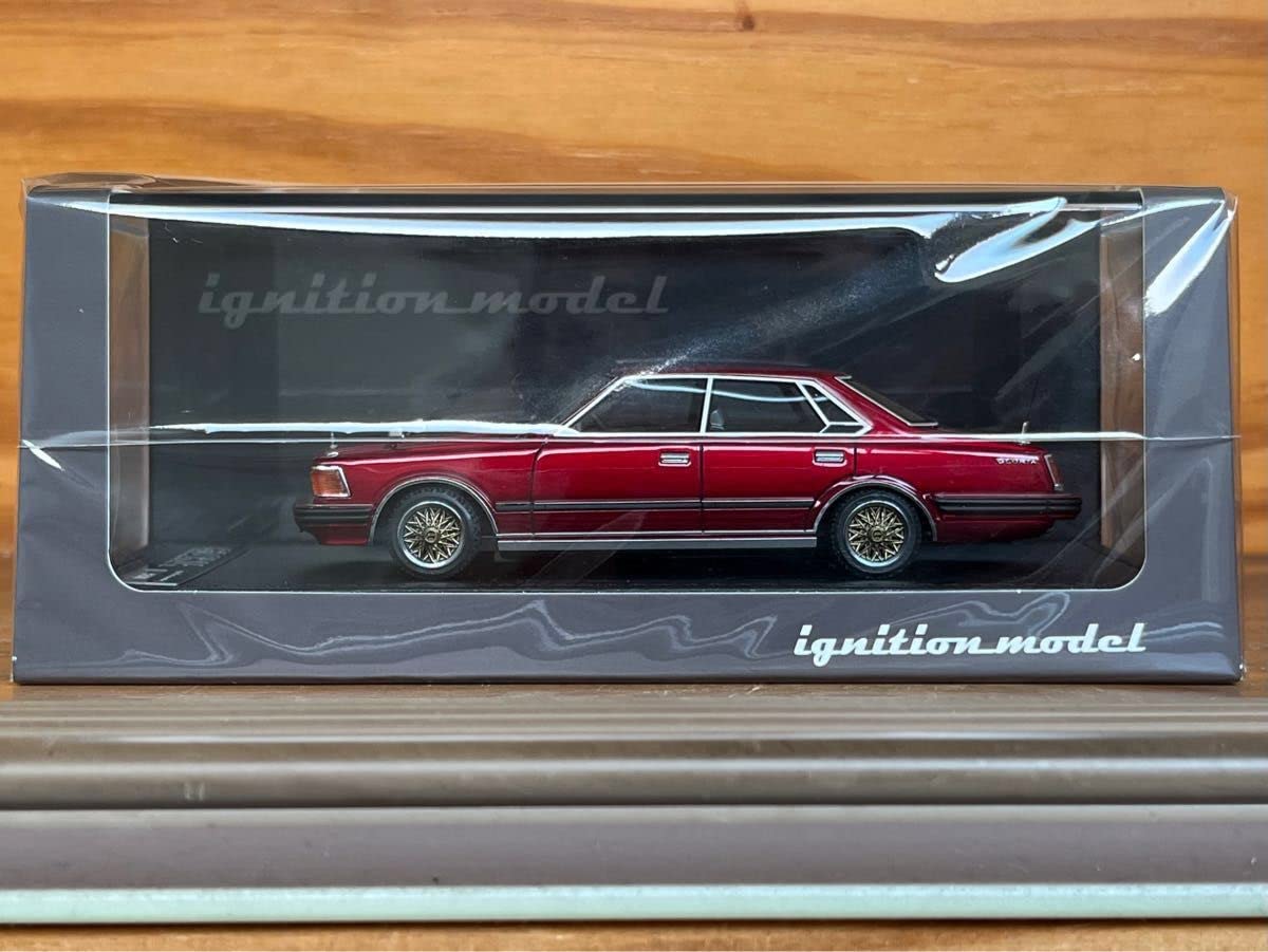 イグニッションモデル1/43 グロリア 430 280E ブロアム ワインレッド