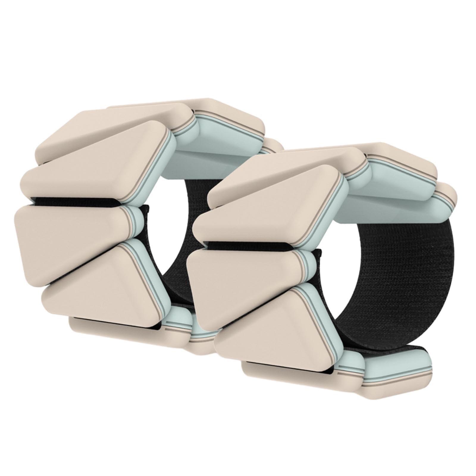 Milageto 2 Piezas Pesas para Tobillo Muñeca Correas Ajustables Silicona Cómodas para Ejercicios de Fuerza Adecuadas para Gimnasio Aeróbicos Pilates Entrenamien