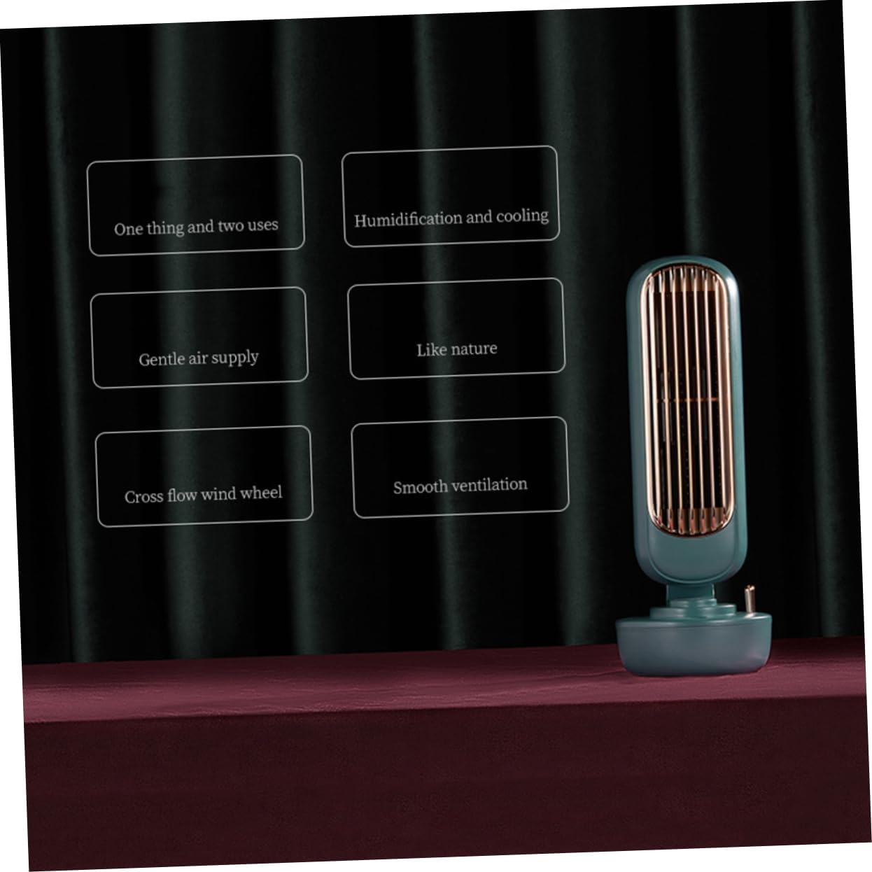 ERINGOGO Mini Cooling Fan Fan Humidifiers Humidifier Personal Space Cooler for Home Office