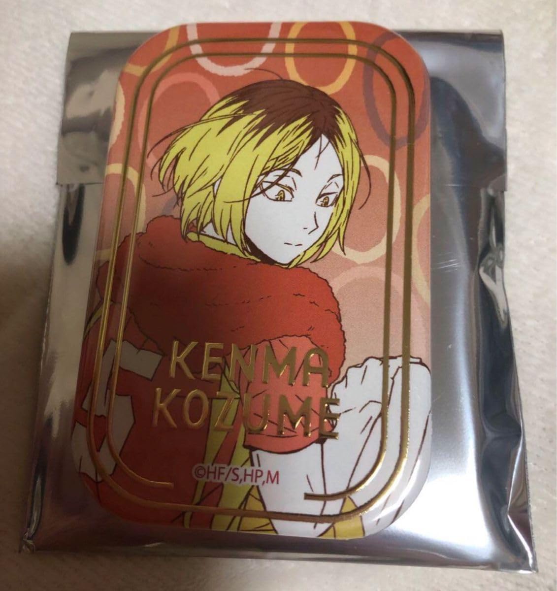 セブンネット限定 ハイキュー！！スクエア缶バッジ オフショット 第一 