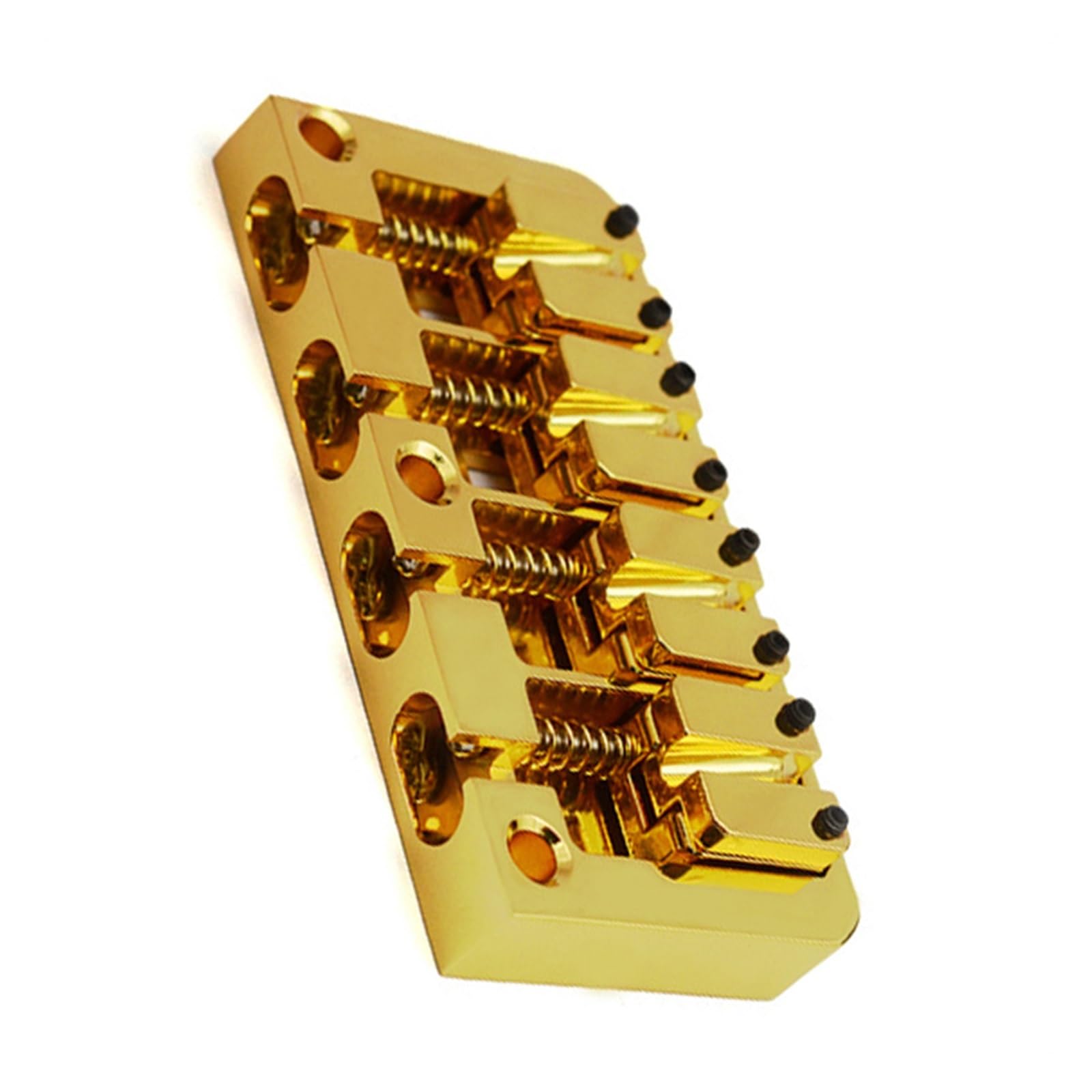 Cuerpo Del Puente Del Bajo De 4 Tring Y Espacio Entre Las Cuerdas Inferiores 19.5 Mm | Puente de guitarra(Gold)