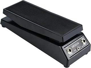 Guitar Wah Pedal, DF2210 Guitar Stereo Volume Pedal Classic Pedal Wah Guitar Effect Pedal Guitar & Bass Accessories for Band DJ and Guitar Players