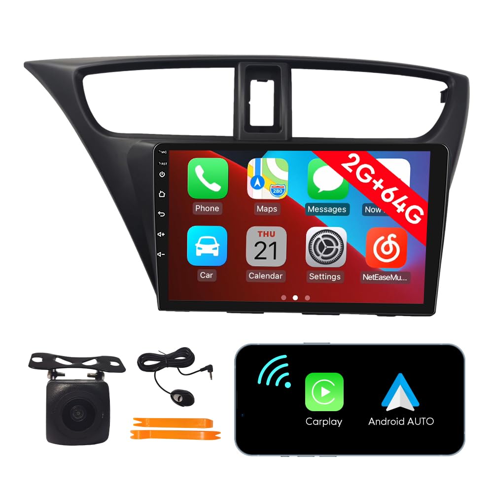 [2G 64G] Android Car Stereo FM Radio Carplay Android Auto 9