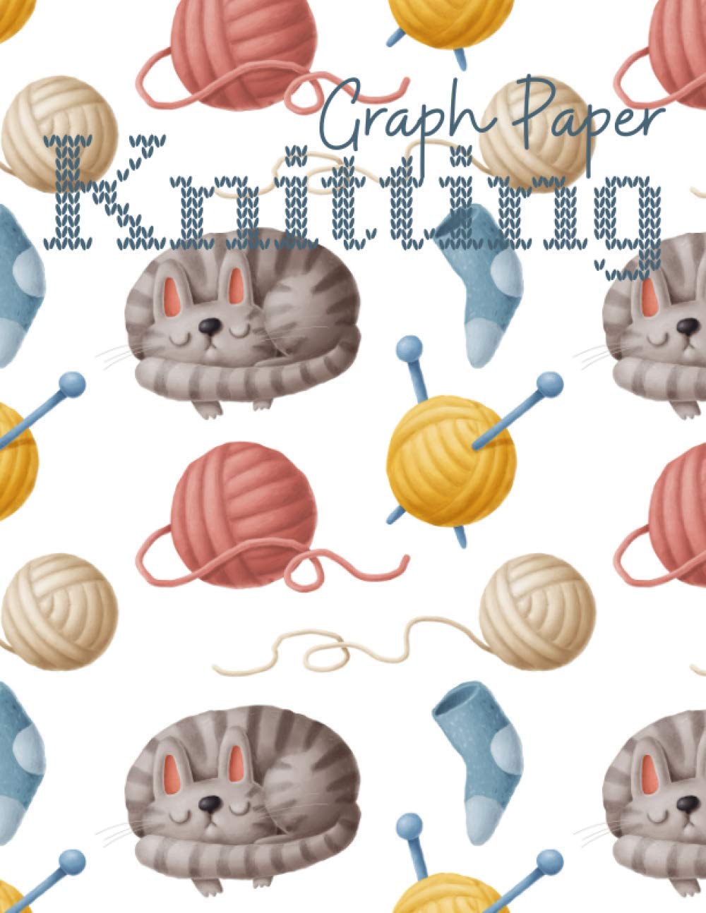 Knitting Graph Paper: Blank Knitter's Journal - Ratio 4:5 - 100 pages - 8.5 X 11 Inches - Gift ideas for knitters and lovers of knitting - Useful gift for Christmas