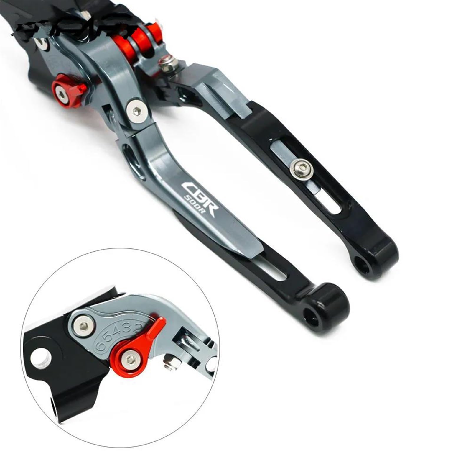 Levier D'embrayage Et Levier De Frein Moto Pour HON&DA CBR500R 2013-2022 2021 Pour CBR 500 R 500R 2020 2019 2018 2017 2016 2015 Leviers D'embrayage De Frein De Moto Poignées De Guidon Fin ( Couleur