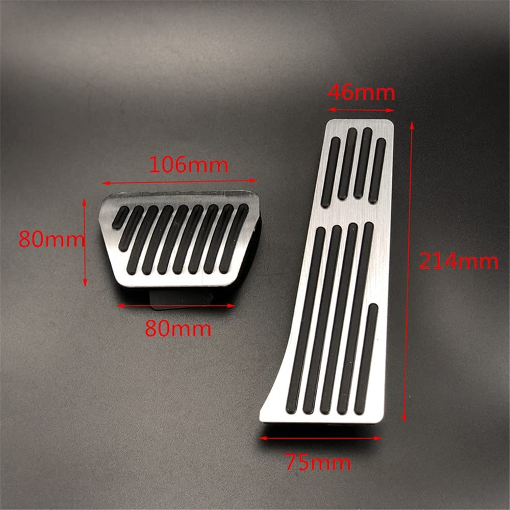 pedals in a car labeled Foot For BMW E60 E61 E63 E64 E70 M5 M6 For AT/For MT Süß, aber gefährlich: Darum bike30% Color:Matte/Gloss Grays