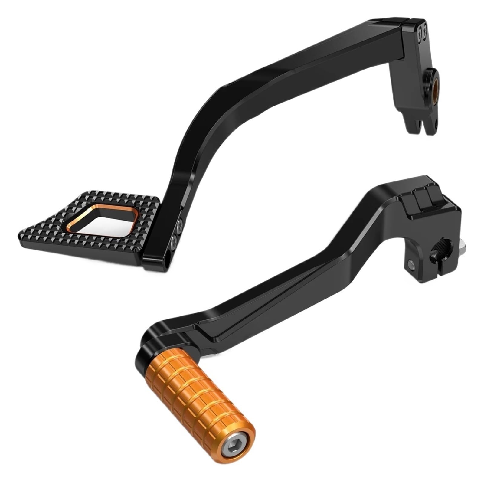 AGYSHXRT Motorcycle Gearshift Lever Motorcycle Foot Brake Pedal/Gear Shift Lever Fit for FXDL 1993-2012 2016-2017 Low Rider EFI FXDL 1993-2009(Combo OG)