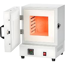 2000W Electric Oven, Electric Oven 1150C Metal Melting Furnace, Closed Muffle Ovens in Laboratory, High Temperature Lab Oven Closed