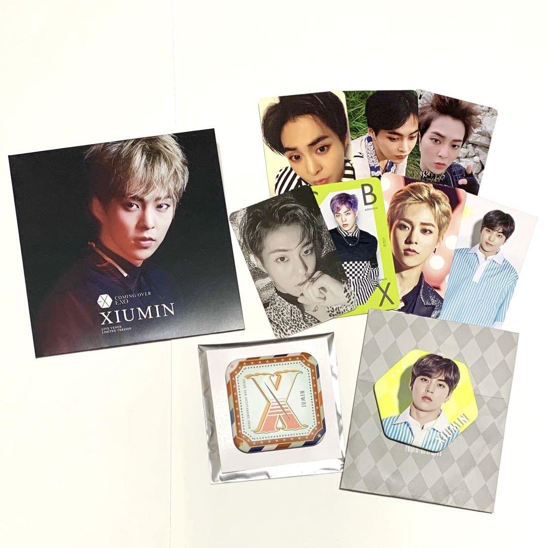 Amazon.com: EXO Siumin XIUMIN Trading Card Goods CD Set CBX
