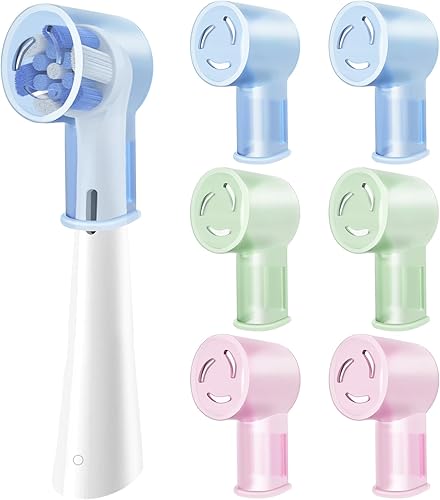 Miniatura 8 de THISONG iO - Fundas de silicona para cabezal de cepillo de dientes eléctrico, fundas de silicona suave para cepillos de dientes eléctricos Oral B,