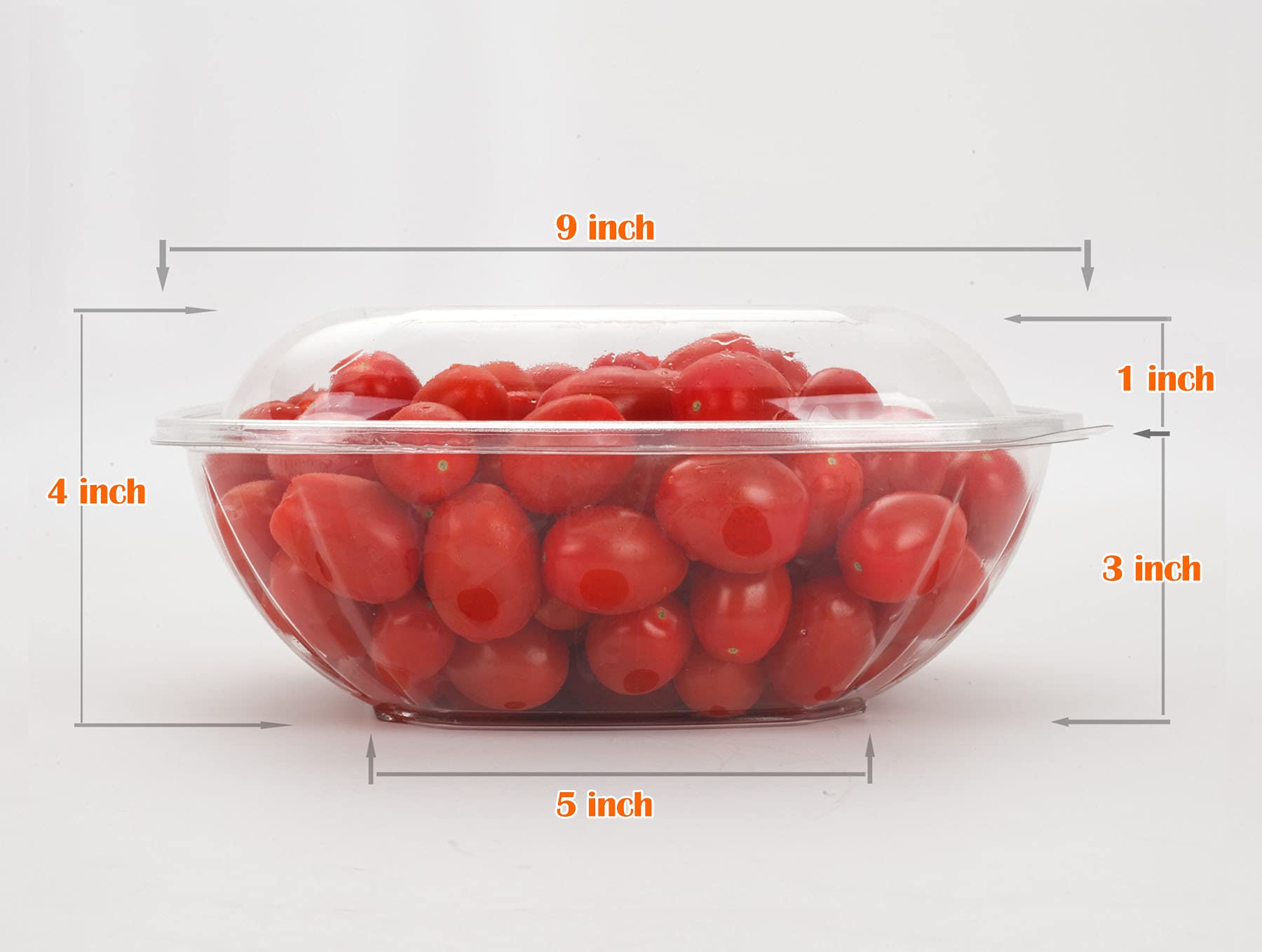 Amazon.com | Golden Apple, 64oz-12sets Disposable Plastic Serving