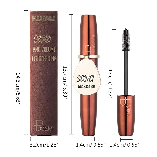 Miniatura 3 de Rímel Impermeable Permanente Extensión Larga Pestañas Rizadoras Pestañas Largas Pestañas Extensión Mascara Fibra de Seda Pestañas Impermeable