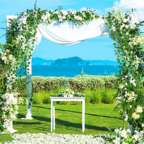 Artificial Vines For Room, Fake Green Leaves Vine Room Decor Ivy Garland Greenery Garlands Plants Hanging Vine For Wedding Wall Party Room Astethic Stuff Decor, (12 Pack, 84 Ft) #TOP3