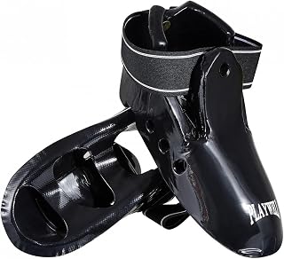 Martial Arts Dipped Foam Sparring Boots - Black