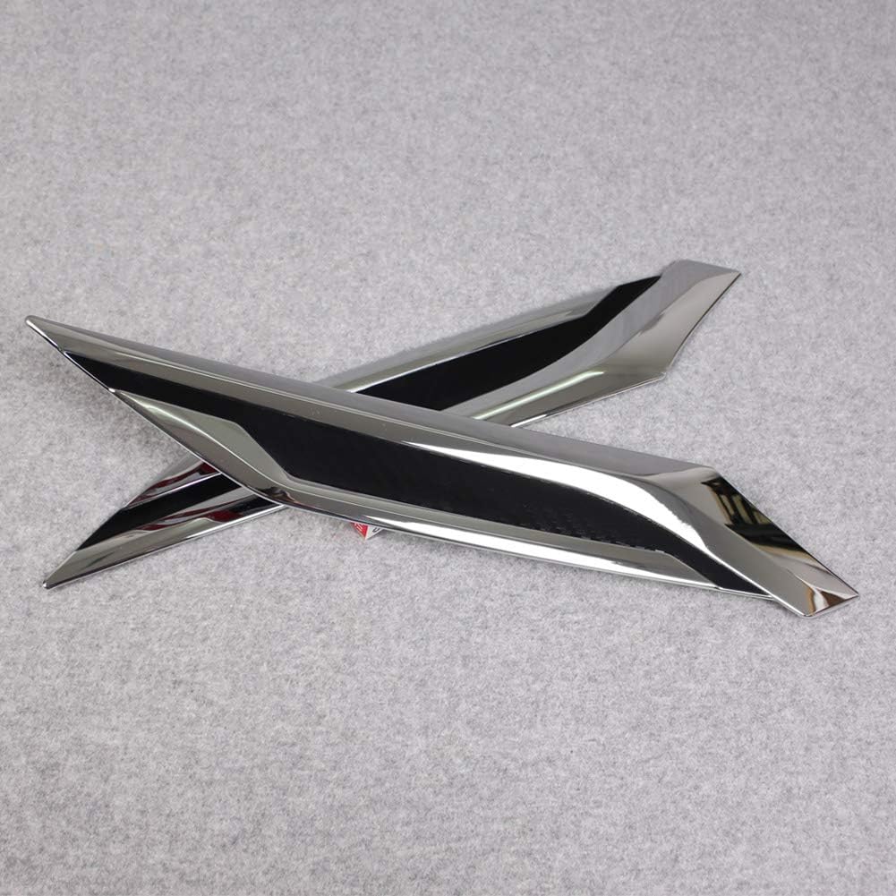 Beautost Fit For Toyota RAV4 2019 2020 2021 2022 2023 2024 2025 Headlight Molding Trim Front Side Fender Cover Trims