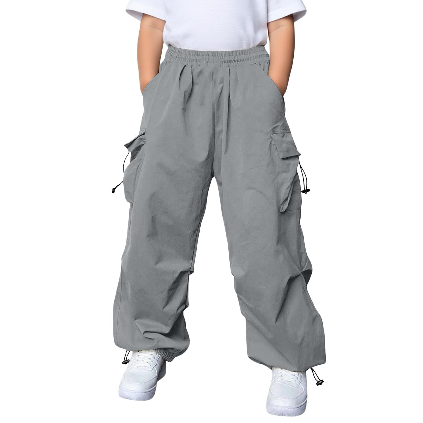 Pantalón de carga para niños con bolsillos de gran capacidad para el día a día 8