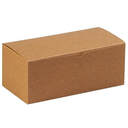 Cajas de regalo10x 5x 4"Caso de Kraft 100Kraft disponible en Yaxa Venezuela