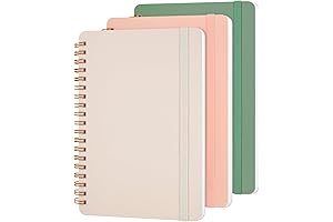 3 PCS Small Spiral Notebook 5x7