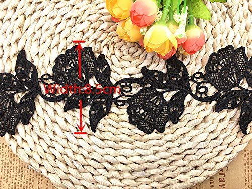 Little Lane Lace Stoffa Larga 8.5cm con Motivo