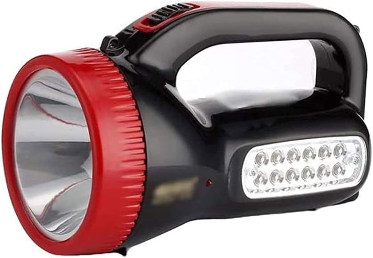 Qfgvmxbwkzh One Color Searchlight,Rechargeable Super Bright Led Flashlight,Handheld Flashlight For Camping Accessories, Emergency Gear