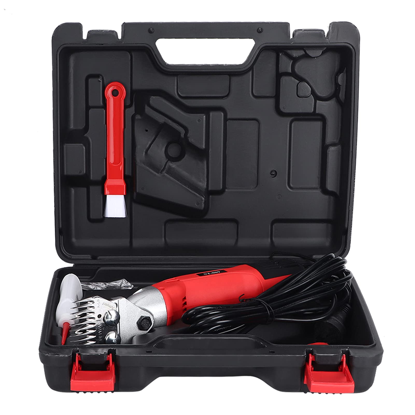 YECK Kit de Aseo, Cortapelos Eléctrico Profesional de 500 W para Ovejas para Afeitar Lana de Piel en Ovejas Cabras, Ganado para Corte de Pelo de Animales(Enchufe de la UE)