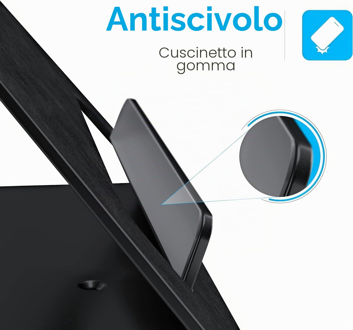 Cassetto Cassa Piccolo In Ferro Porta Banconote e Monete (euro) Apertura Automatica POS Stampante RJ e Registratore di Cassa, 33x37 cm, (Nero + Porta Tablet)