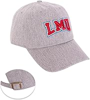 Vista 7 de Desert Cactus Loyola Marymount University Baseball Hat Lions LMU Brimmed Embroidered Cap Adjustable Cloth Strap Adult Type A