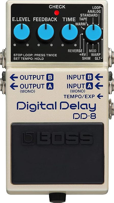 Pedal de efectos de guitarra BOSS Digital Delay (DD-8)