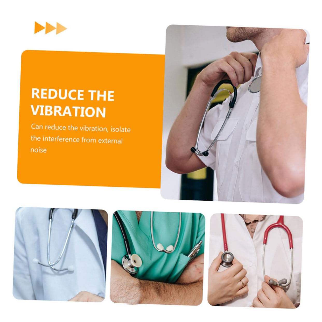 10sets Replacement Diaphragm Ear for Comfortable and Integrated Design for Easy Use Suitable for Adults and Accessories
