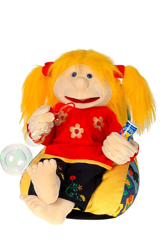 Original Handpuppe Jule